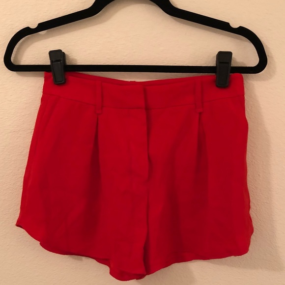 Aritzia Pants - Babaton red/orange shorts